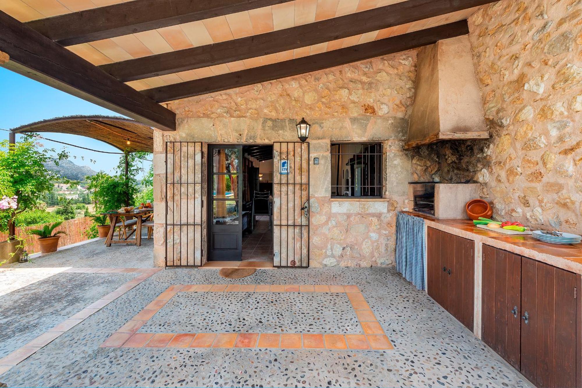 Villa Coster Puig à Pollença Extérieur photo