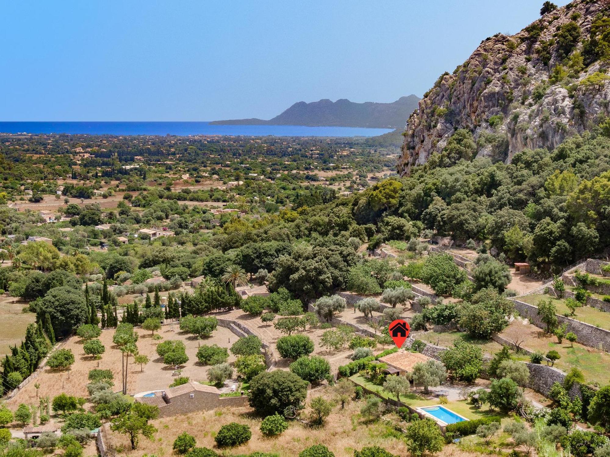 Villa Coster Puig à Pollença Extérieur photo